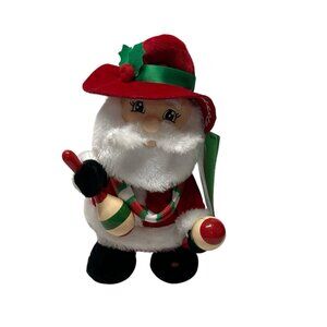 Salsa Santa Dancing Singing Felix Navidad Christmas Sombrero Hat See Video